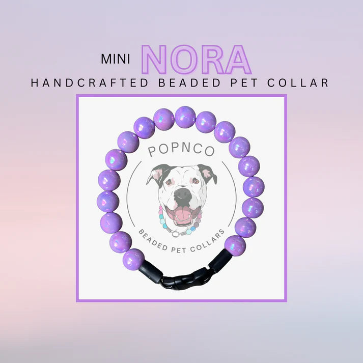 POPNCO Handcrafted Beaded Pet Collars - 13" Collars