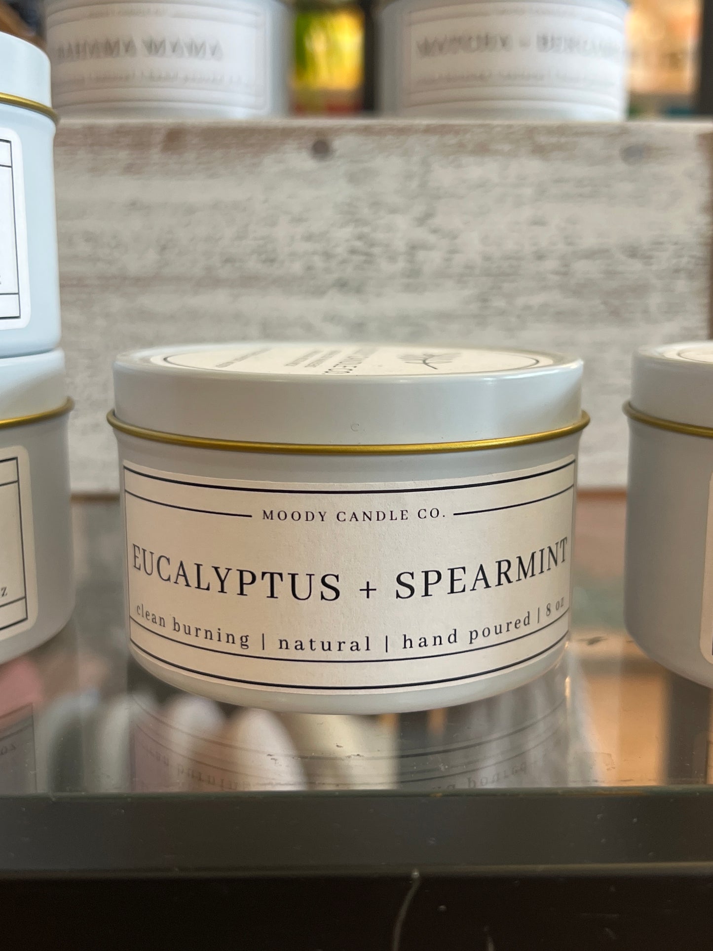 Moody Candle Co. - Eucalyptus and Spearmint 8oz