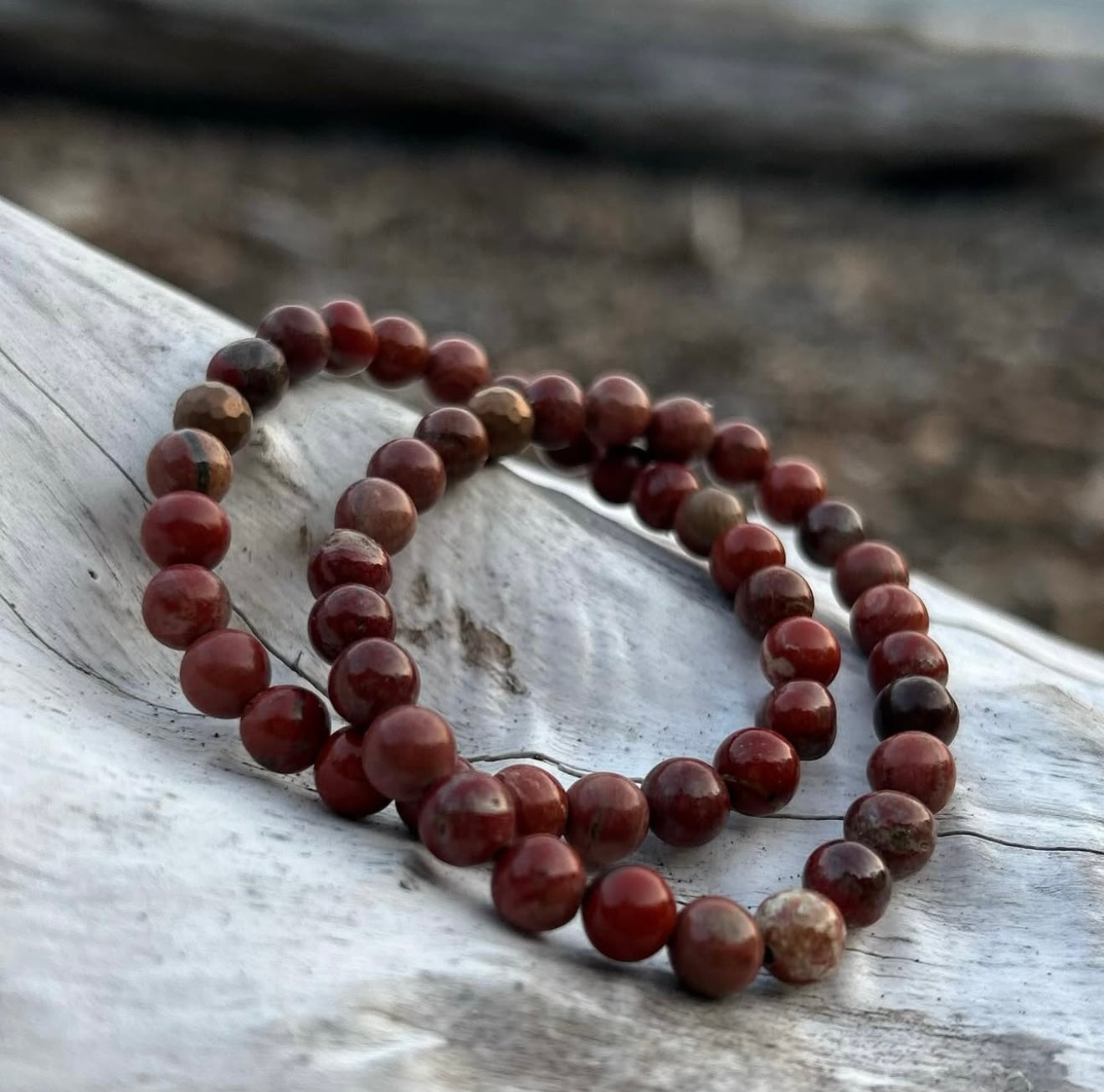 Albena Popova - Kids Red Jasper Bracelet