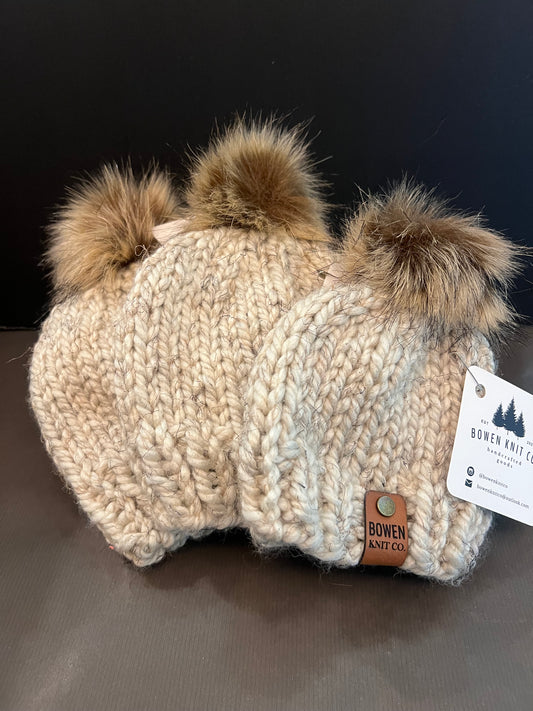 Bowen Knit Co - Classic Toque Brown