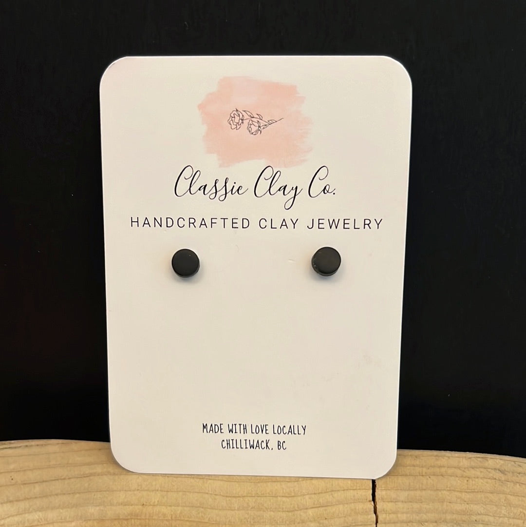 Classic Clay Co. - Ultra Mini Black Studs