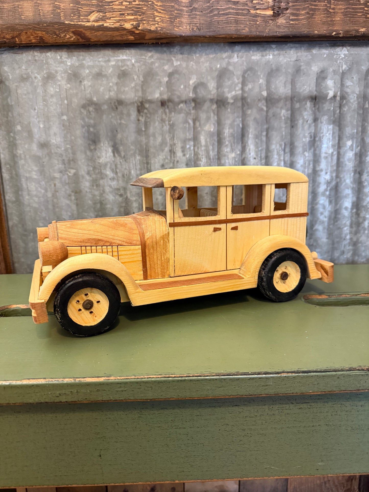 Indy Dee - Handcrafted Wooden 30’s Style Car