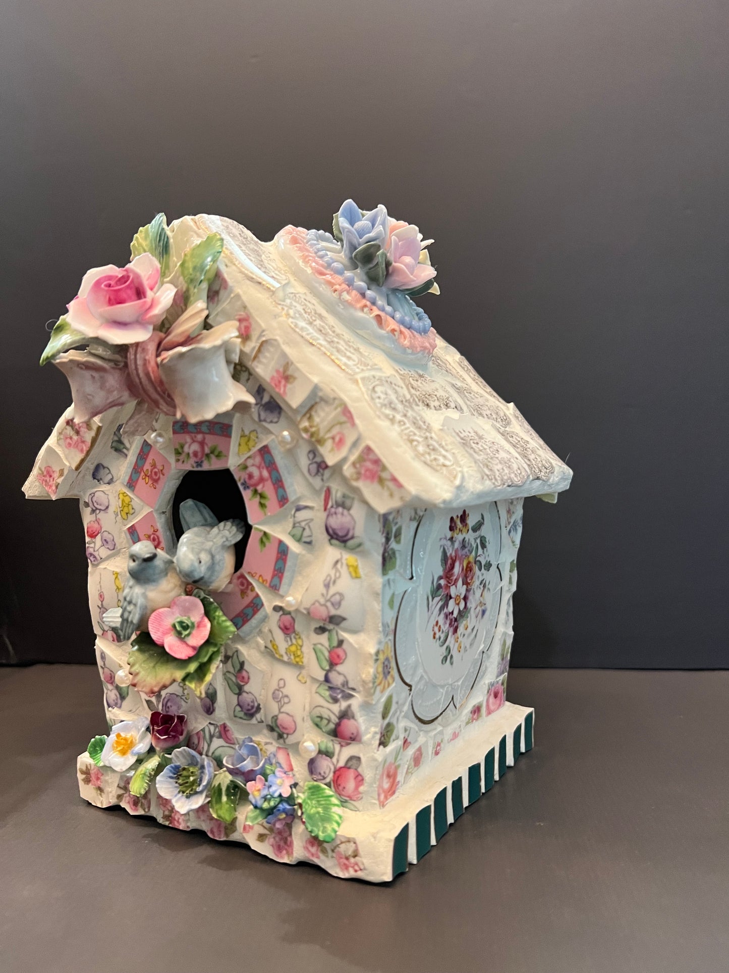 Denise Blackstock Porcelain Birdhouse
