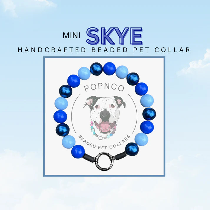 POPNCO Handcrafted Beaded Pet Collars - 14.5" Collars