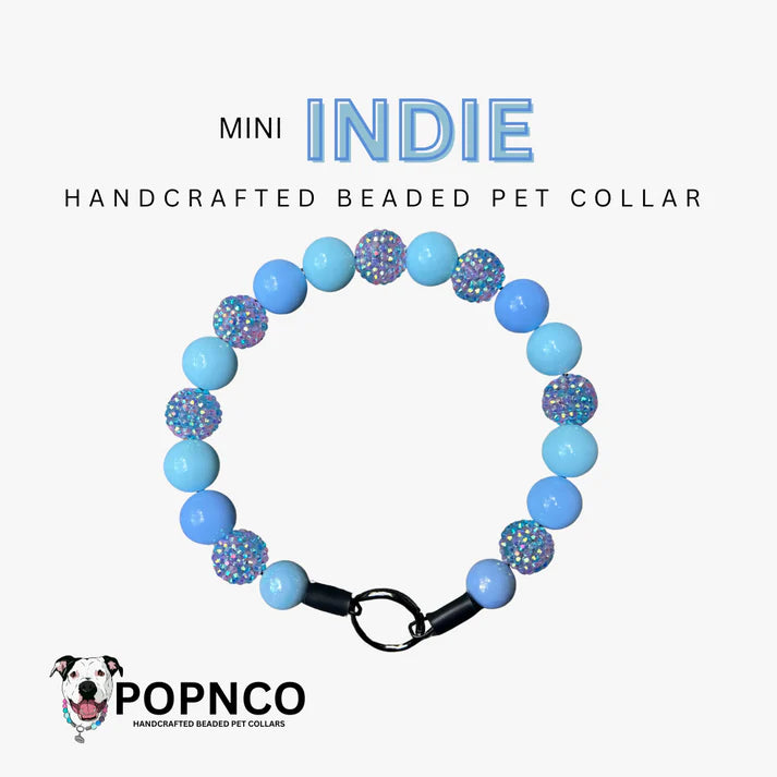 POPNCO Handcrafted Beaded Pet Collar - 12.5" Collars