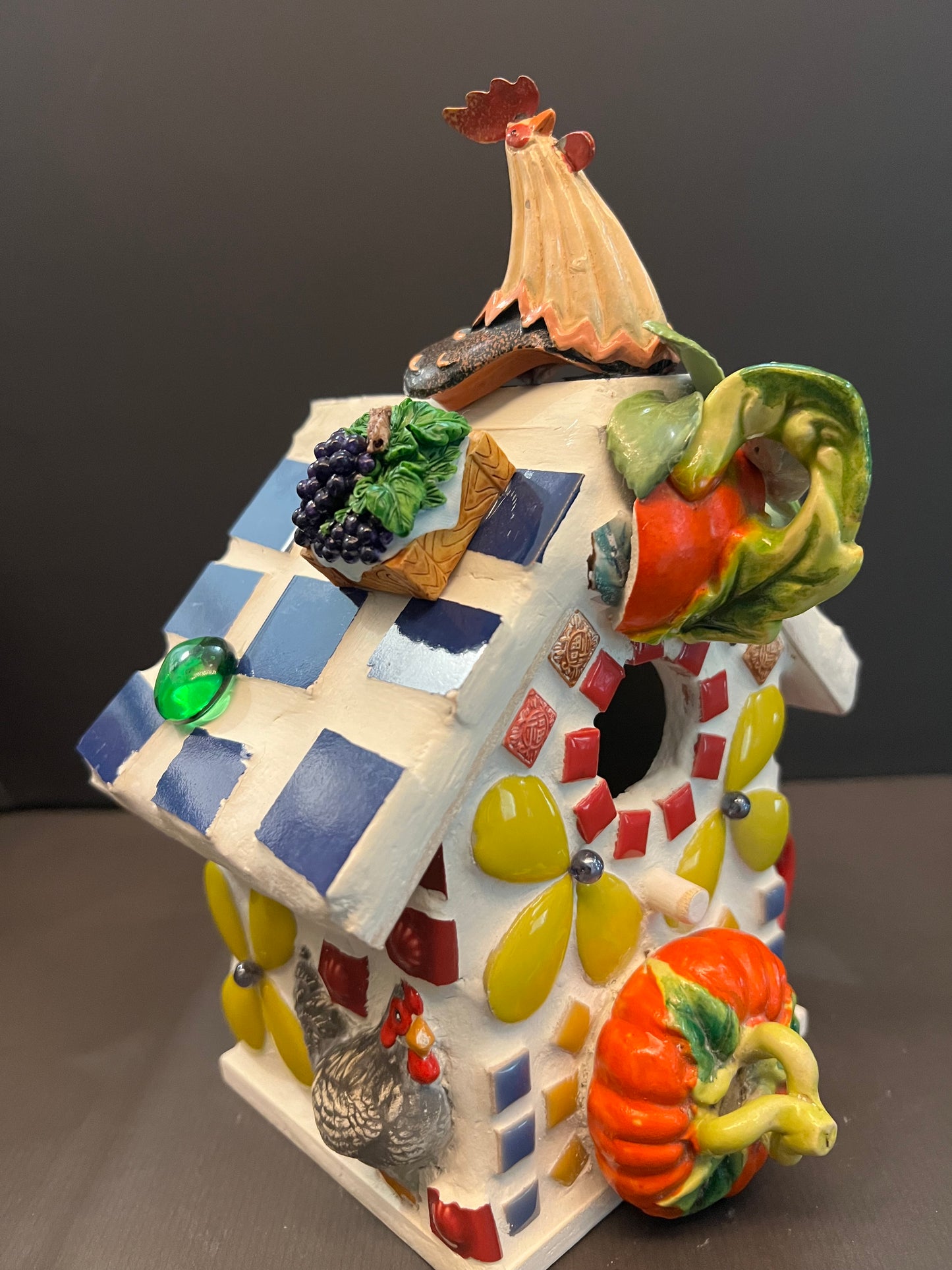 Denise Blackstock Porcelain Birdhouse