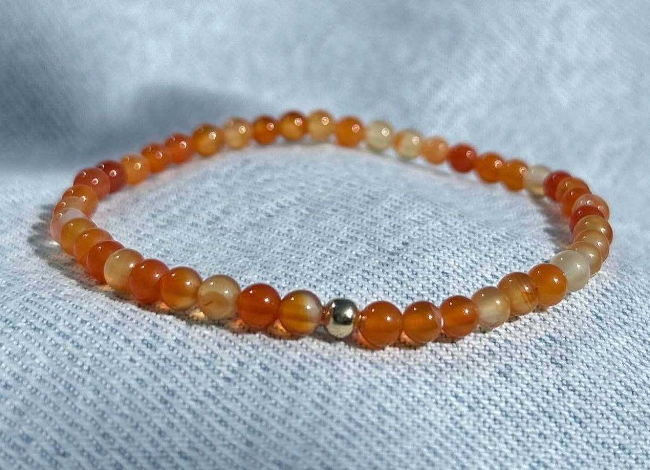 Albena Popova - Carnelian Bracelet 4mm