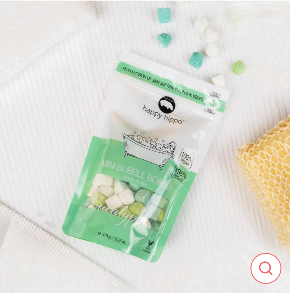 Happy Hippo - Eucalyptus Mini Bubble Bombs