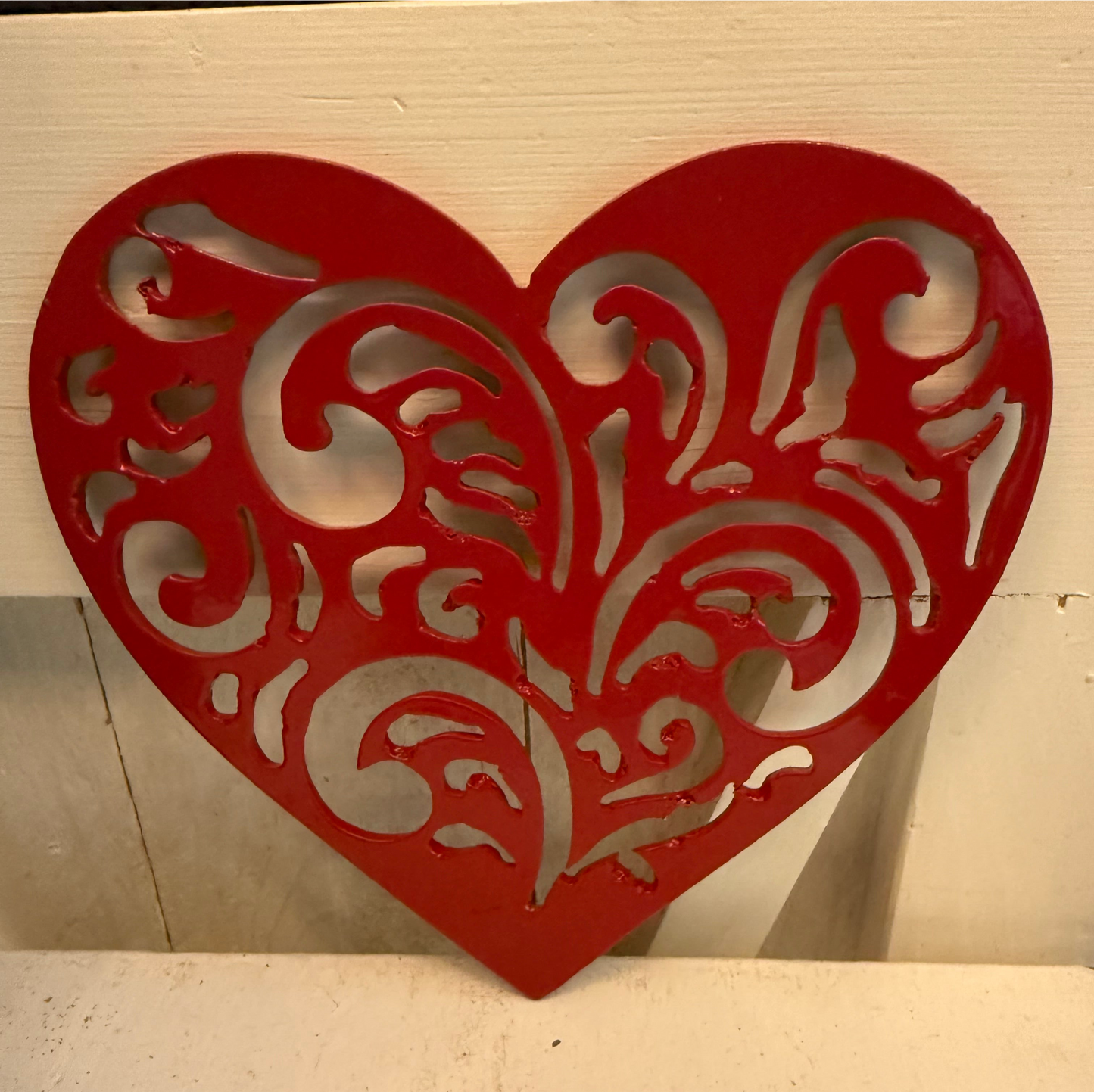 Al’s - Metal Red Heart