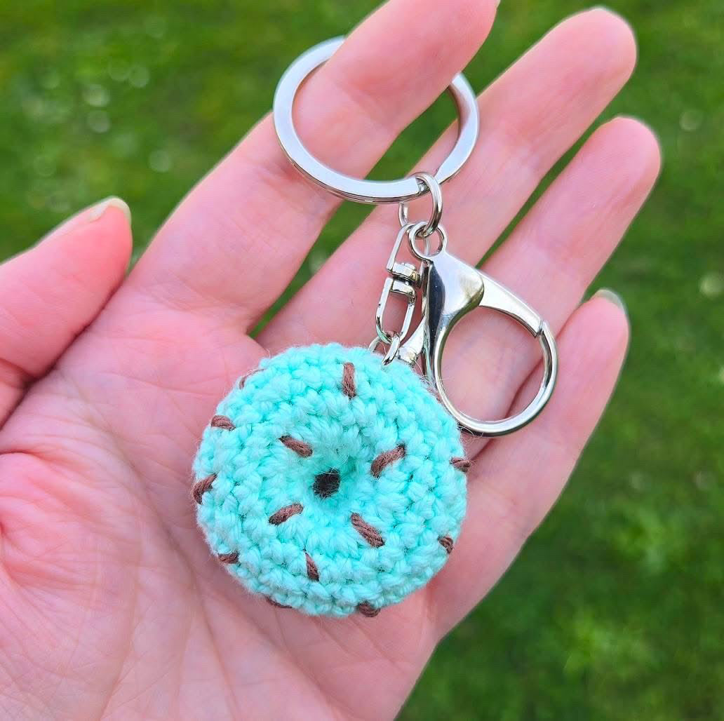 Little Potato Creations - Donut Keychain