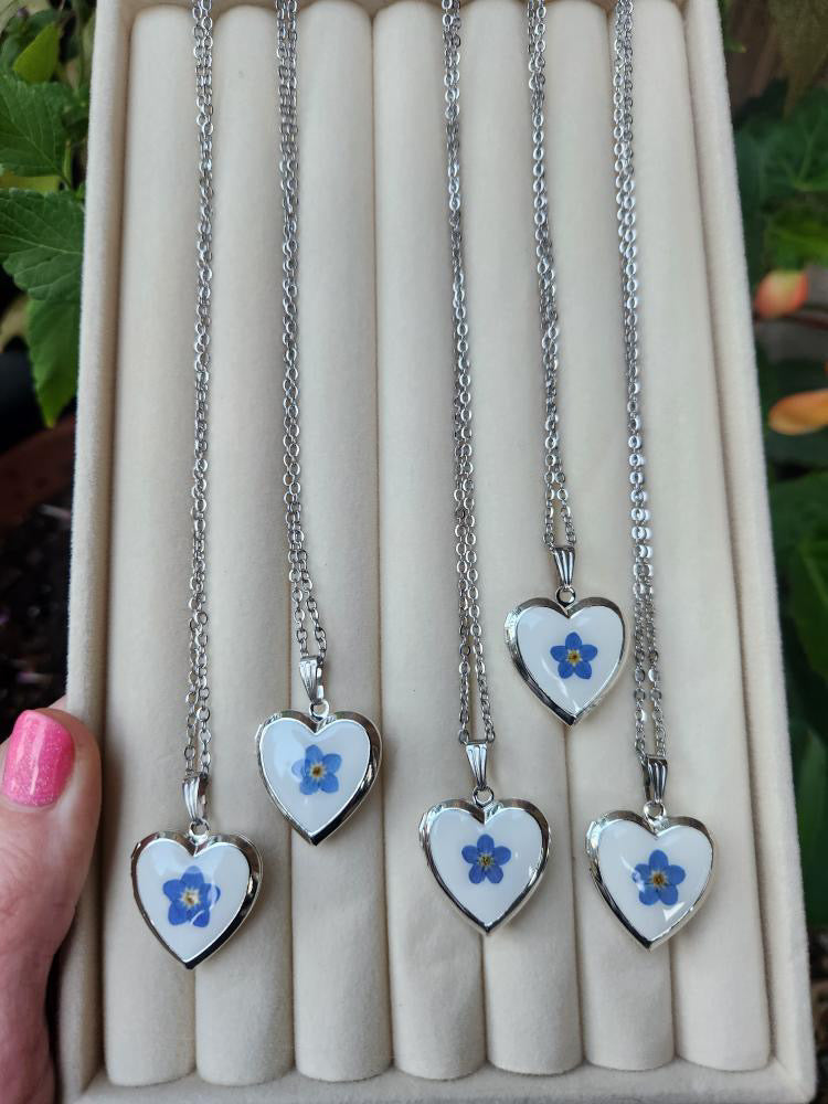 Sea Sprout Designs - Golden Small Heart Locket