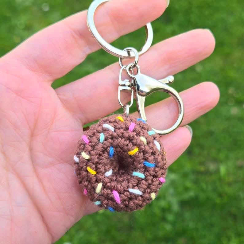 Little Potato Creations - Donut Keychain