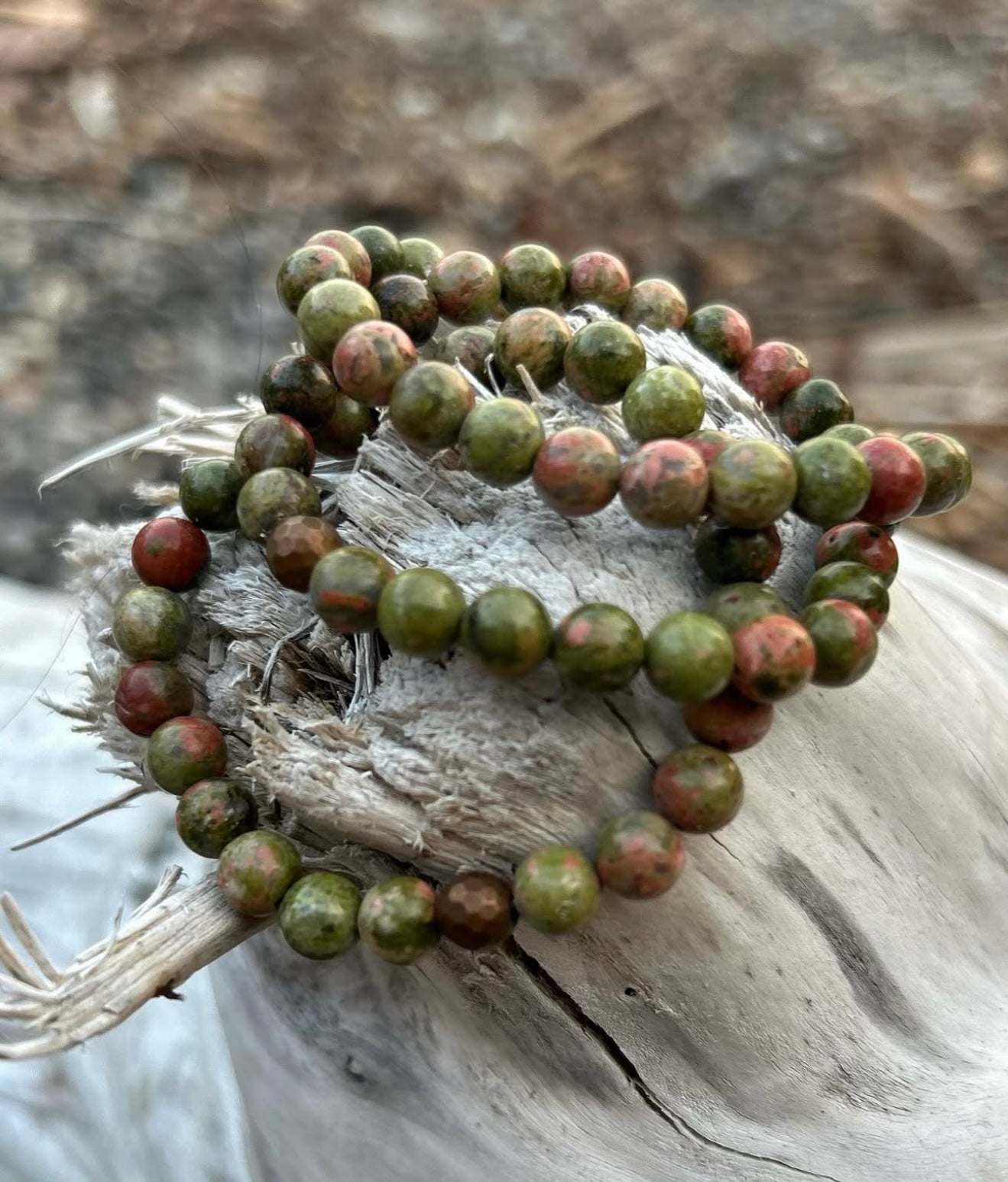 Albena Popova - Kids Unakite Bracelet