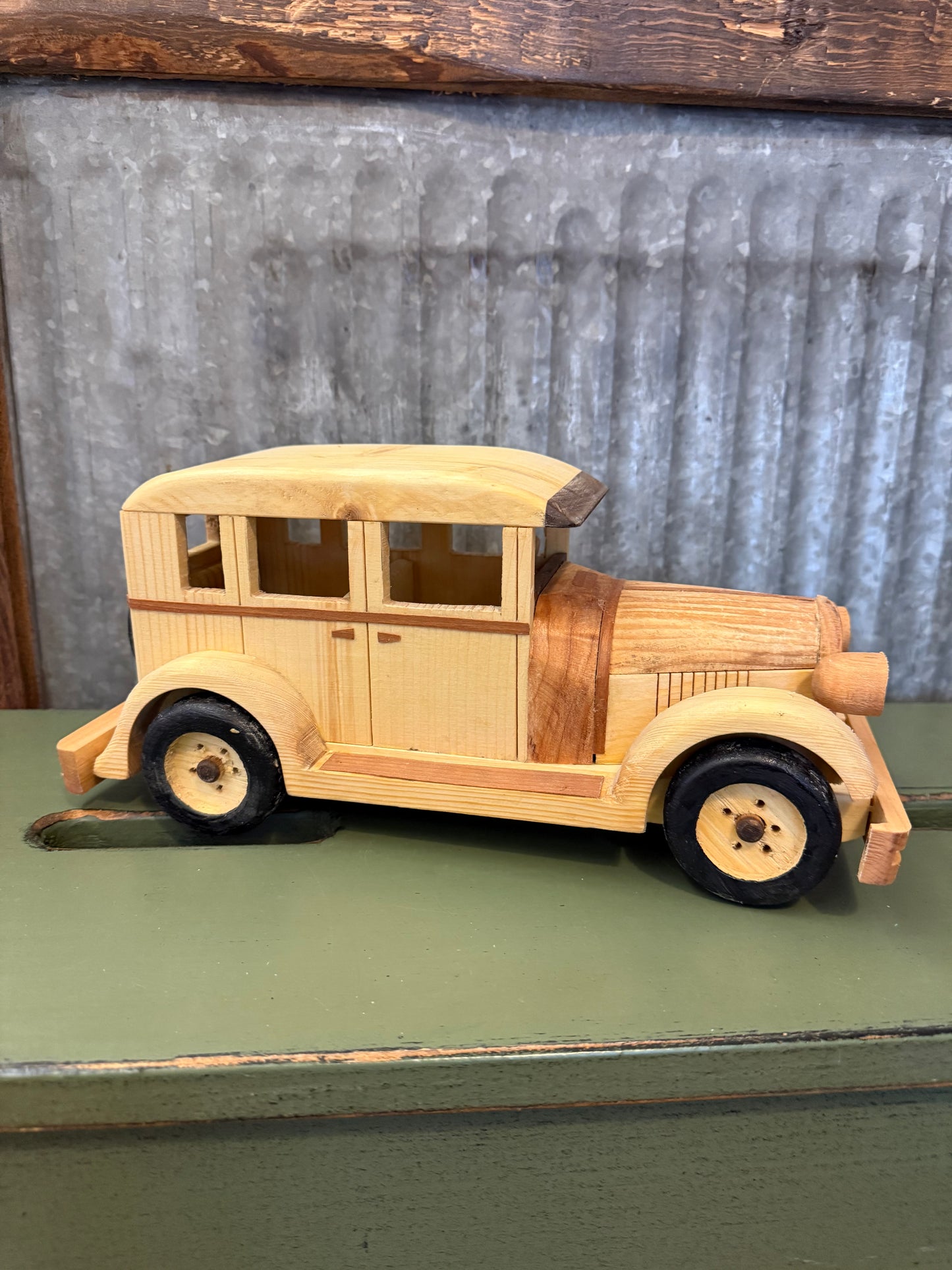 Indy Dee - Handcrafted Wooden 30’s Style Car