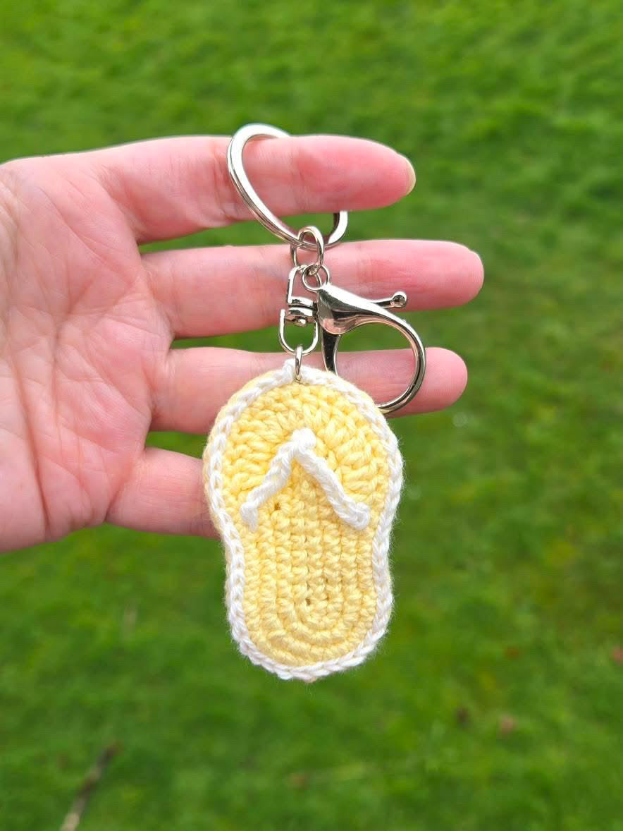 Little Potato Creations - Flip Flop Keychain