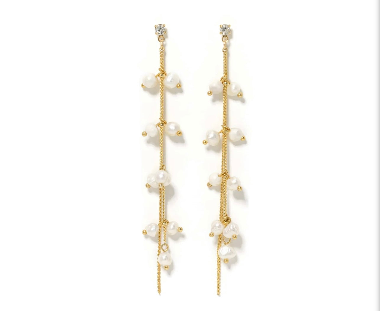 Lover’s Tempo - Dot Pearl Earrings