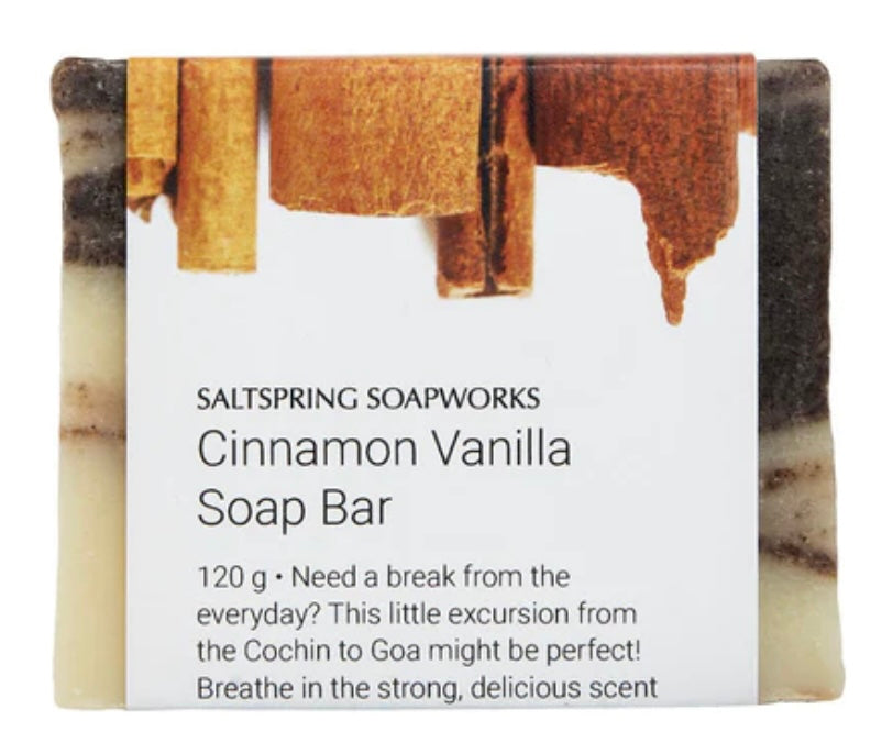 Saltspring Soapworks - Cinnamon Vanilla Soap