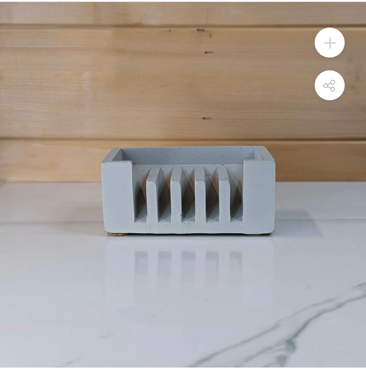 Poco Soap Co. - Concrete Soap Dish