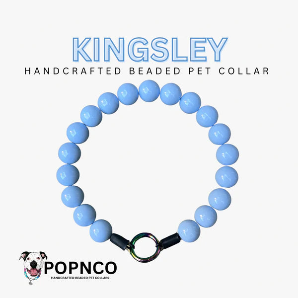 POPNCO Handcrafted Beaded Pet Collars - 15"Collars