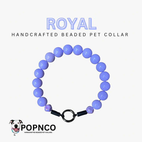 POPNCO Handcrafted Beaded Pet Collars - 10" Pet Collars