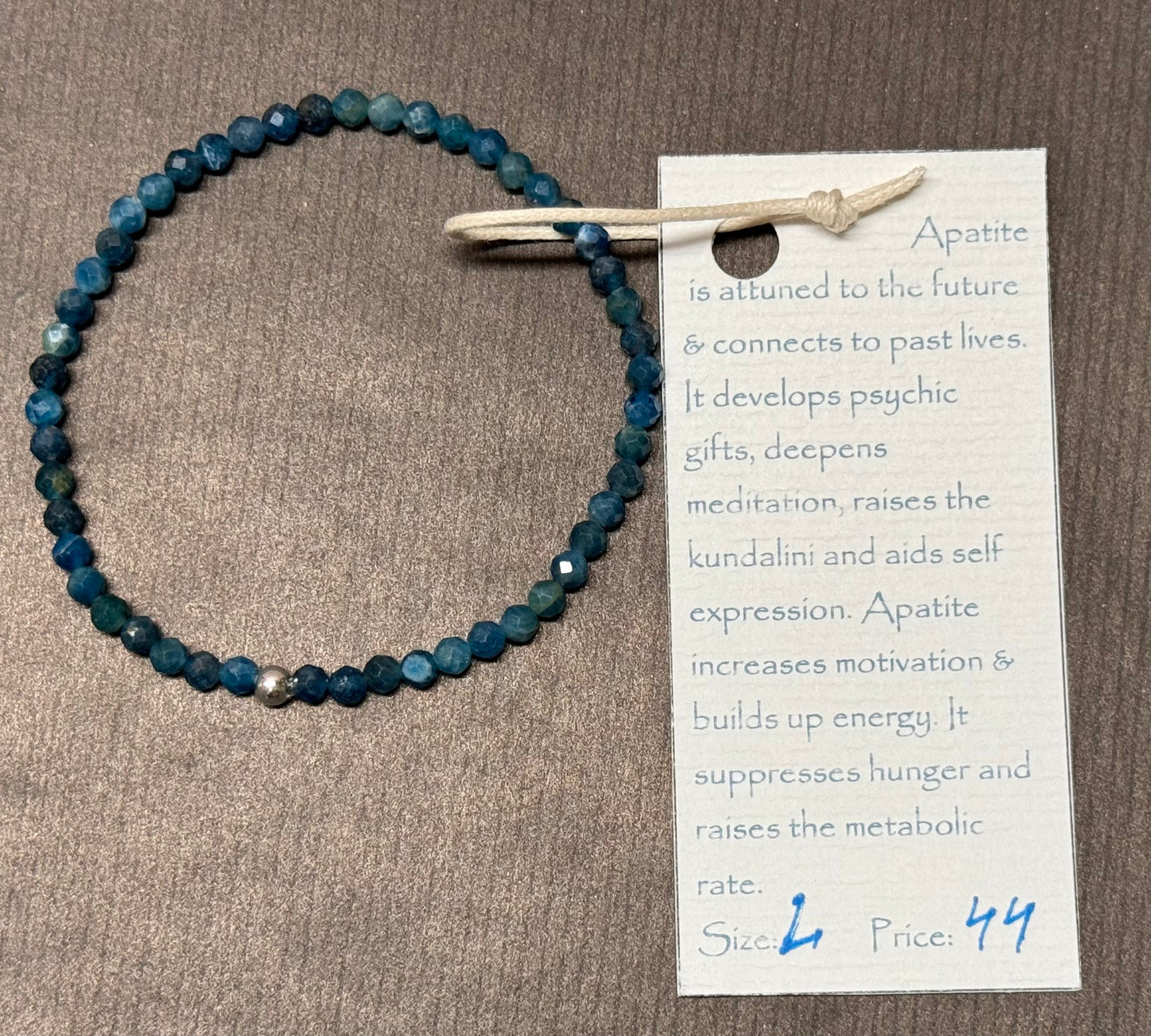 Albena Popova - Apatite Bracelet