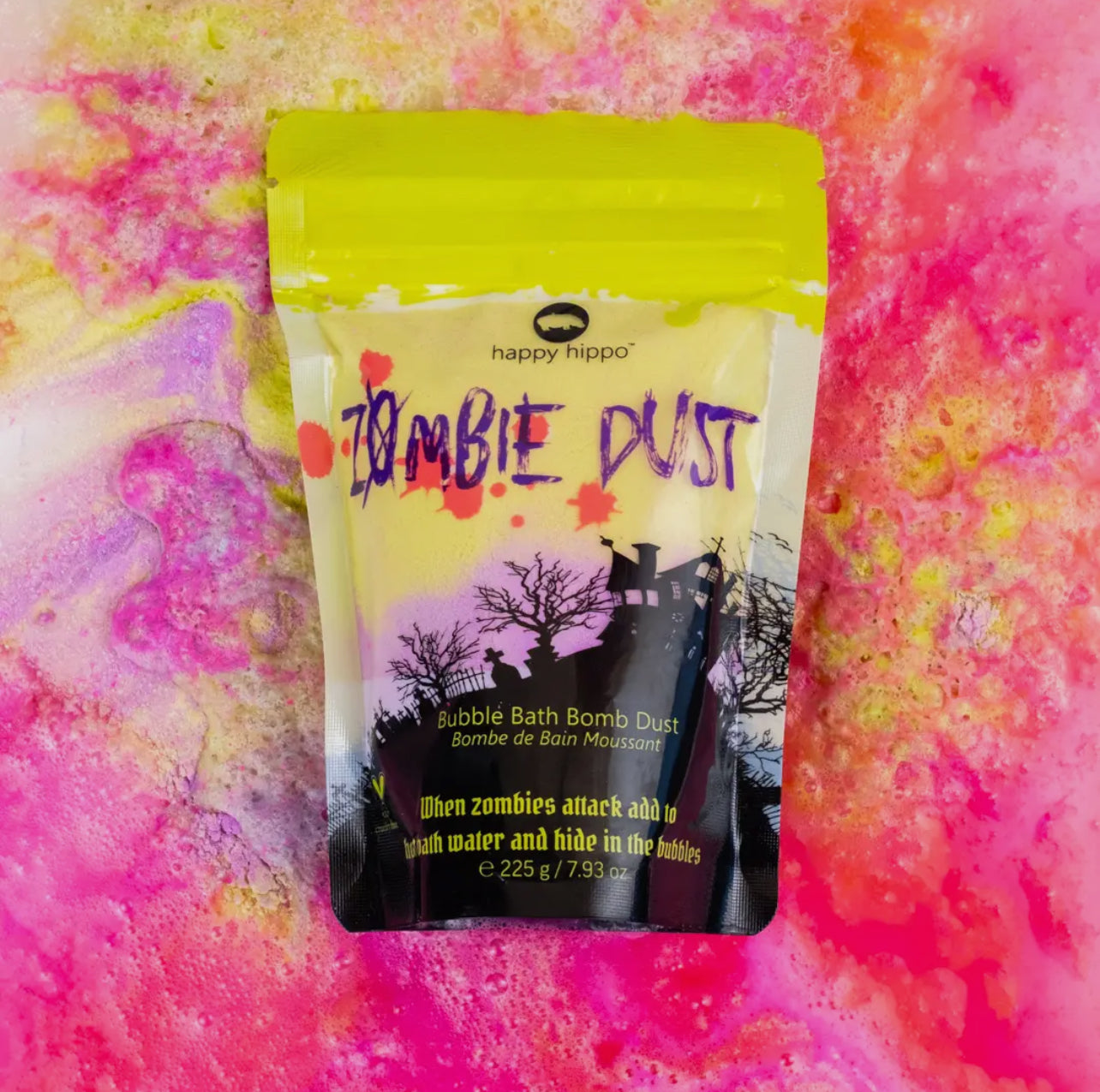 Happy Hippo - Zombie Dust Bubble Bath Bomb Dust