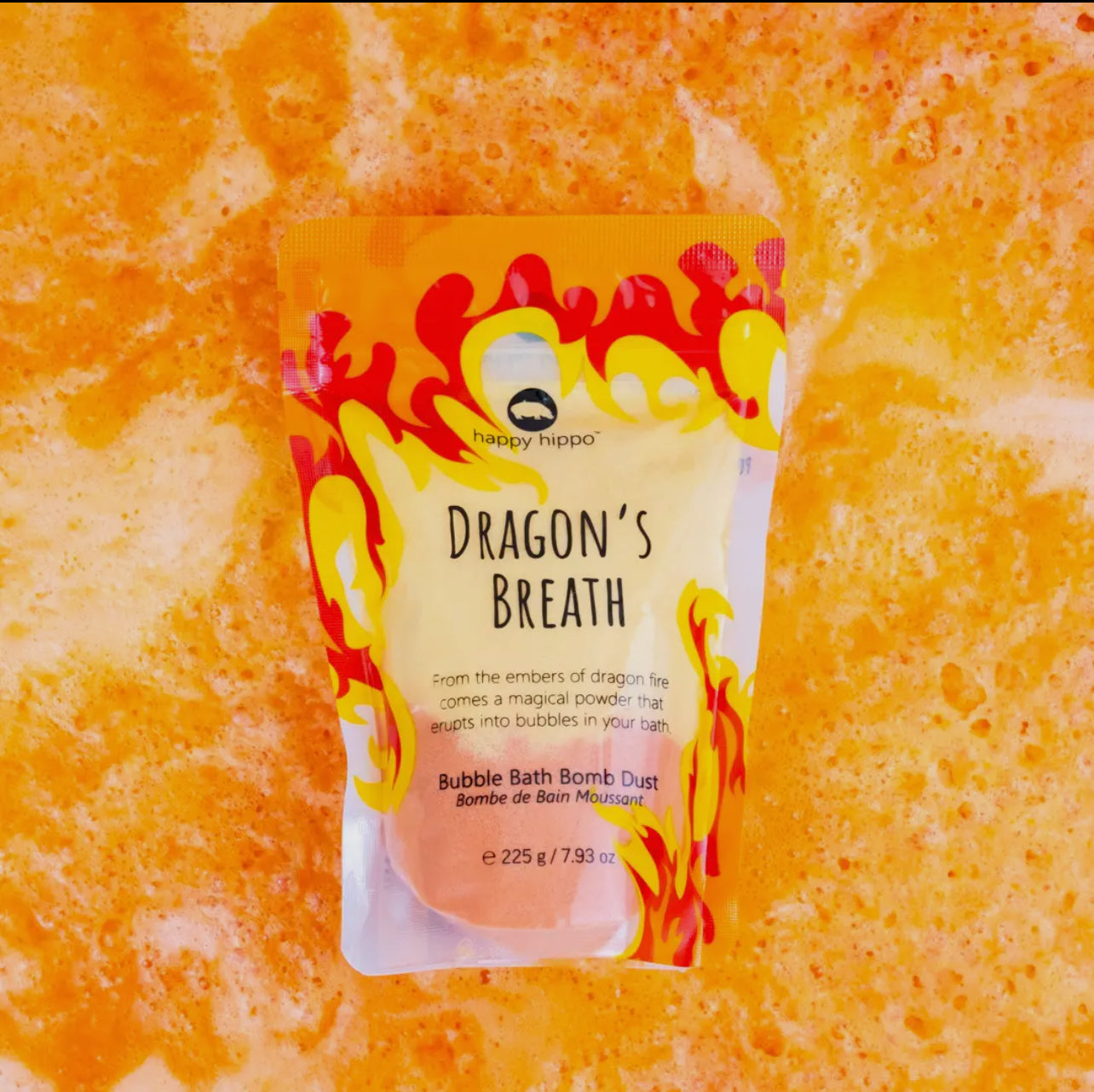 Happy Hippo - Dragon’s Breath Bubble Bath Bomb Dust