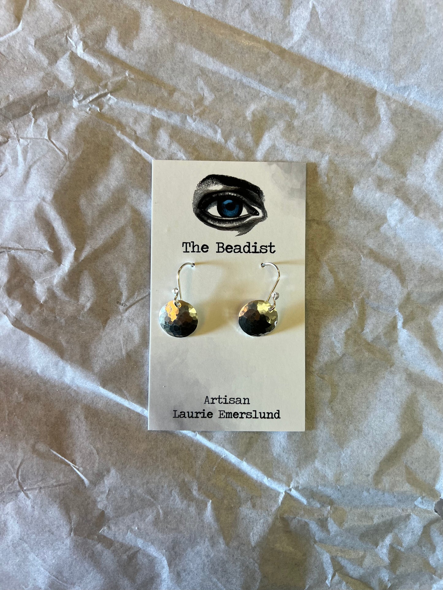 The Beadist - Sterling silver ear hooks