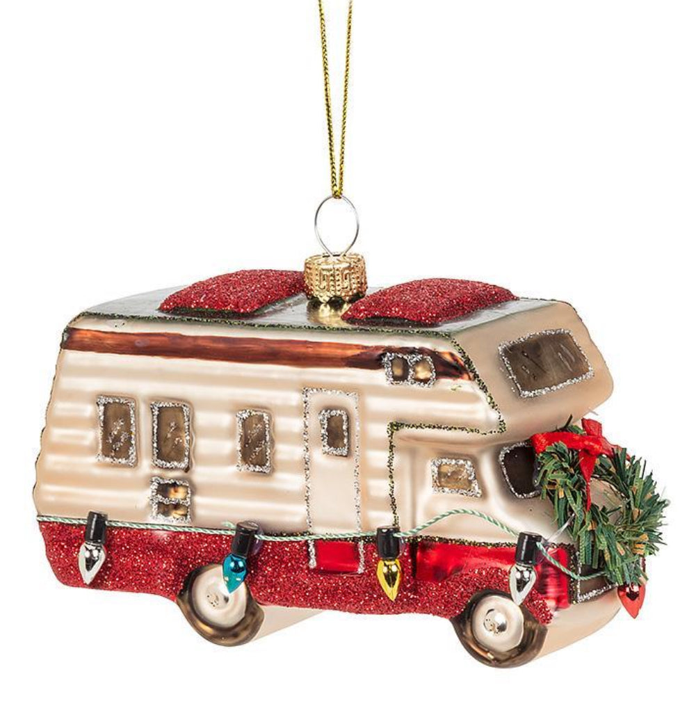 Abbott - RV Camper with lights Ornament