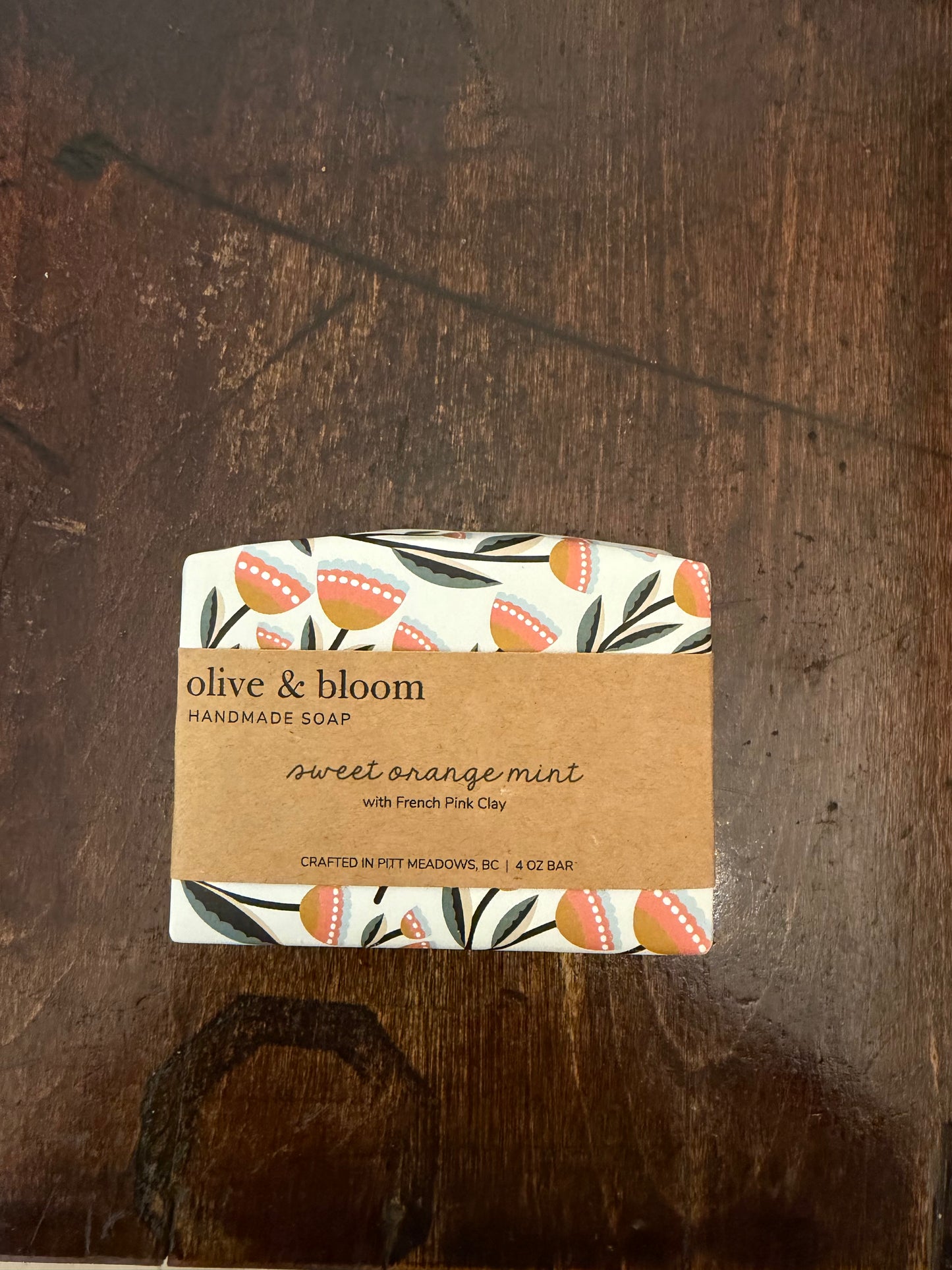Olive & Bloom Handmade Soap - Sweet Orange Mint
