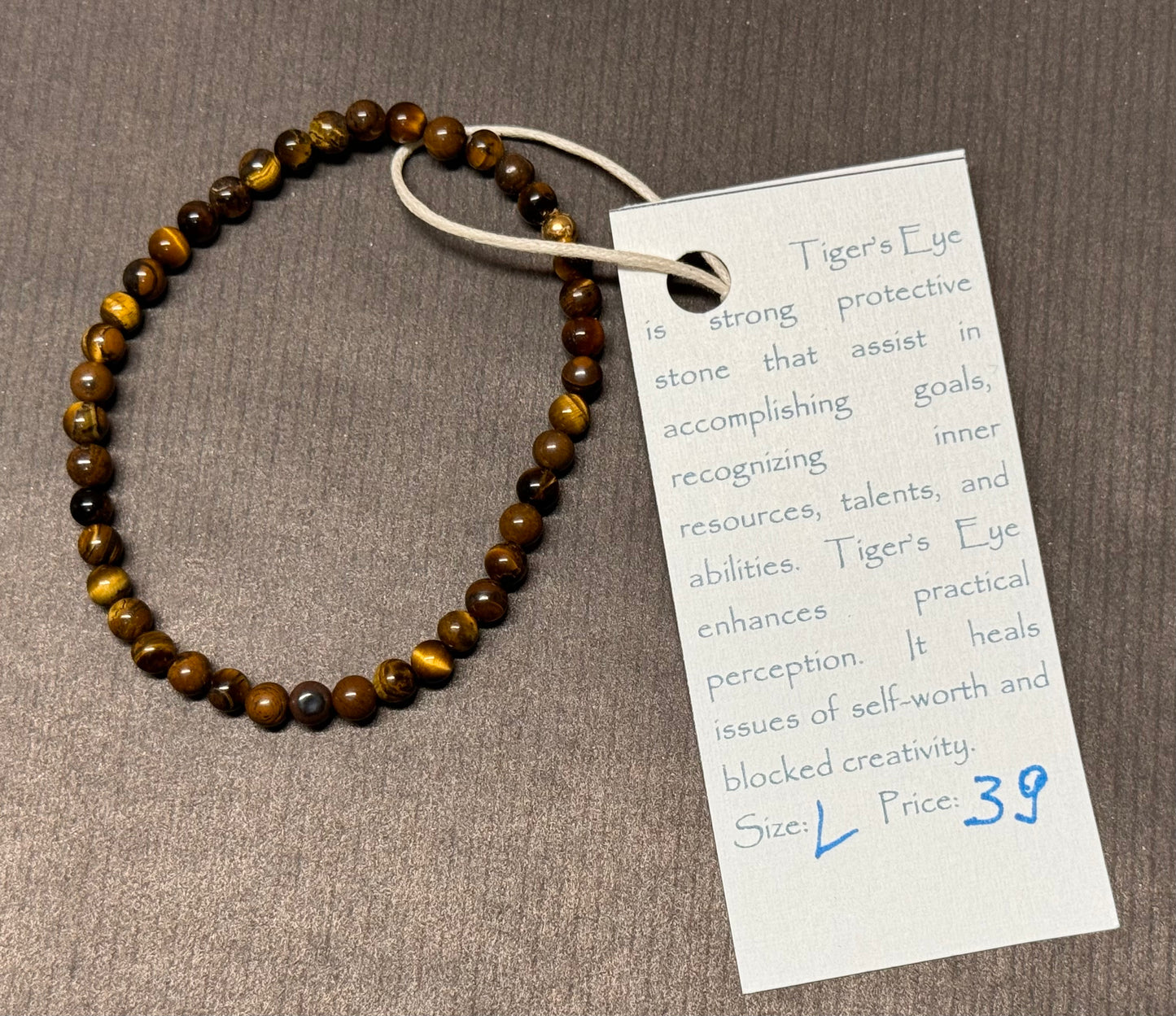 Albena Popova - Tiger’s Eye Bracelet