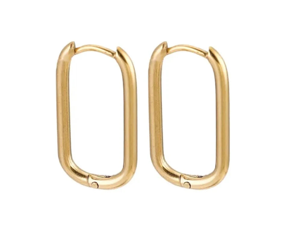 Koquetta Accessories - Long Oval Earrings