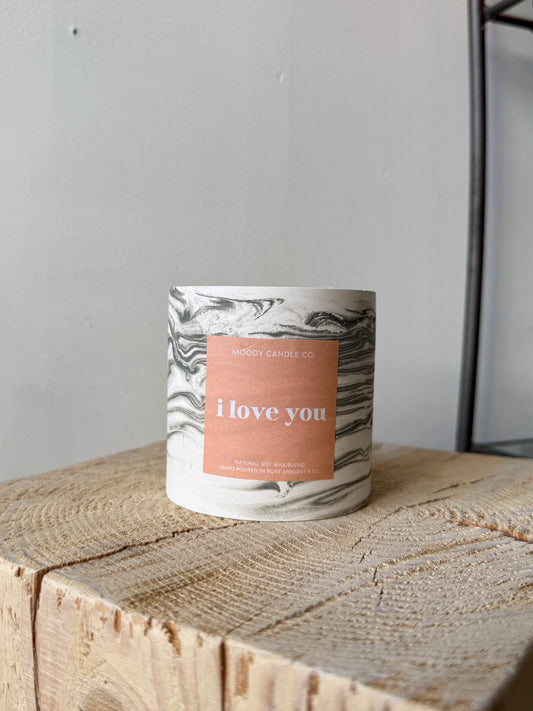 Moody Candle Co. - I love you