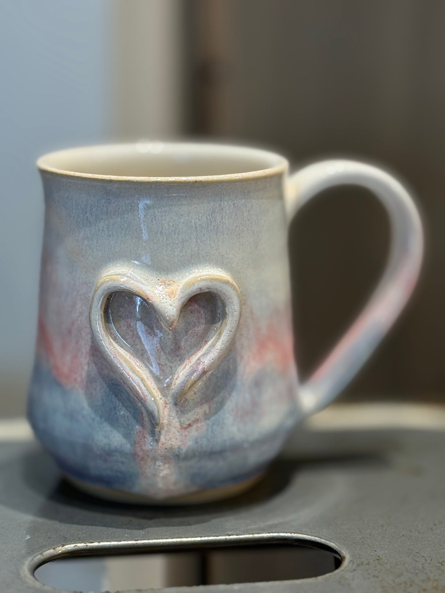 CM Pottery - Cotton Candy Heart Mug