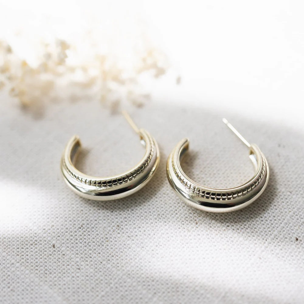 Glee Jewelry - Quirina Hoops