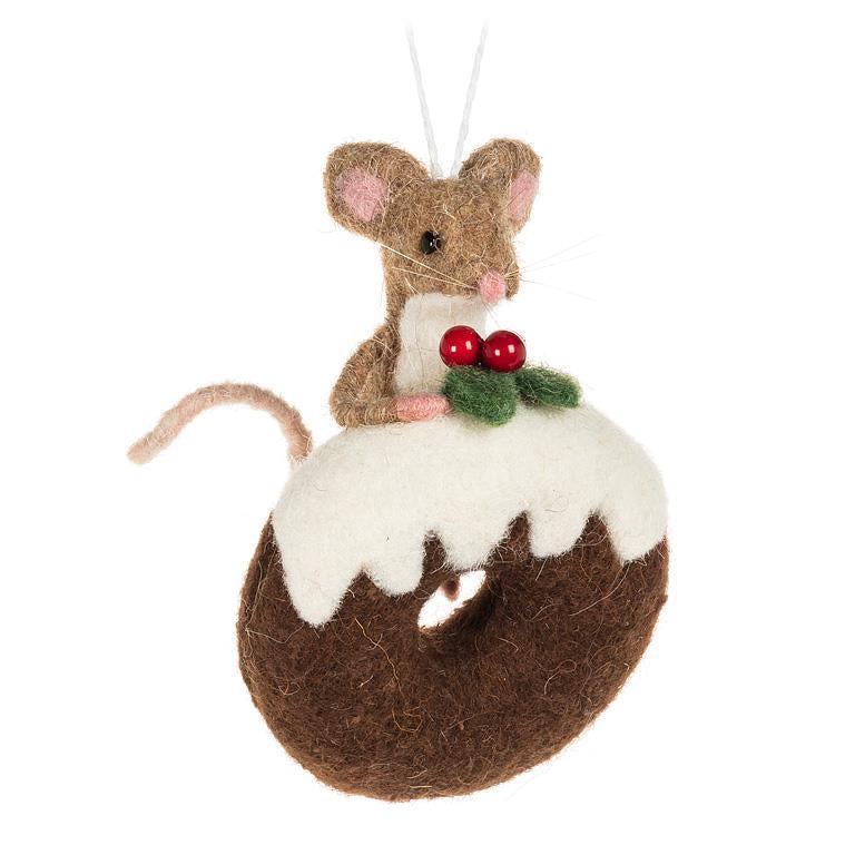 Abbott - Mouse on Donut Ornament