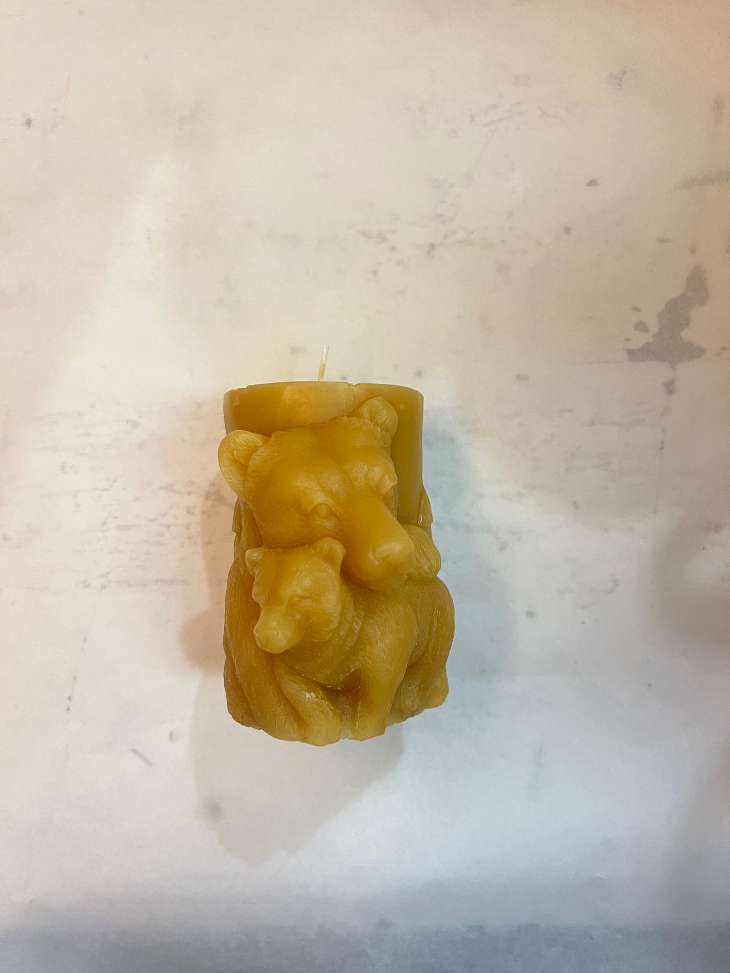BC Bee - Bear Pillar Beeswax Candle
