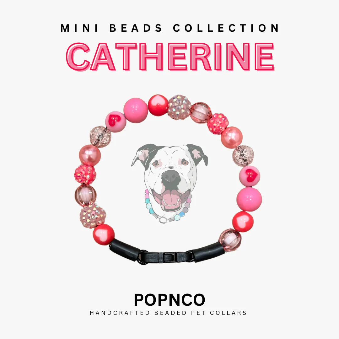 POPNCO Handcrafted Beaded Pet Collars - 8" Pet Collars