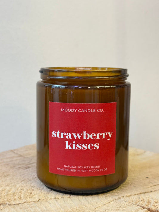 Moody Candle Co. - Strawberry Kisses