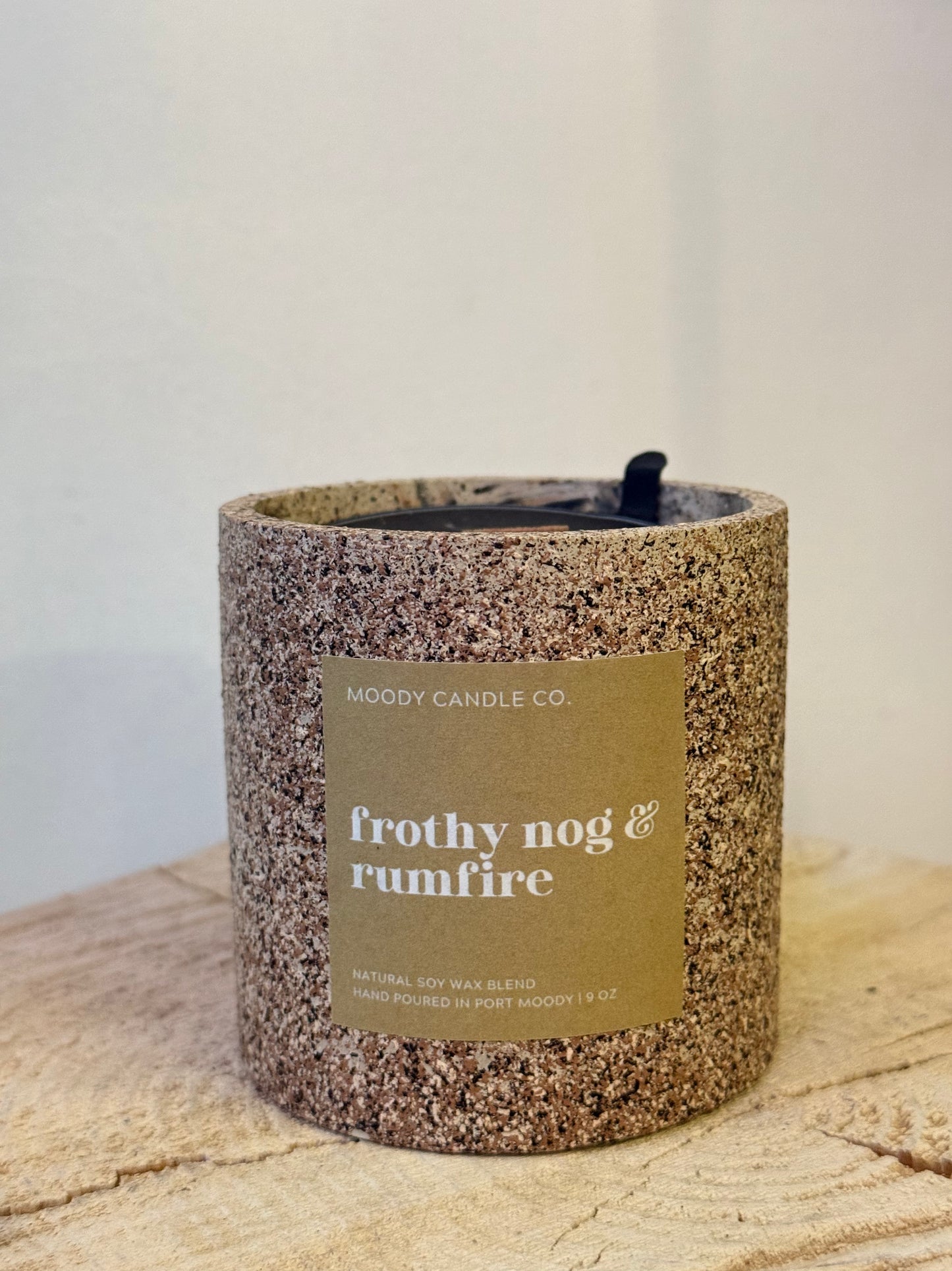 Moody Candle Co. - Frothy Nog & Rumfire