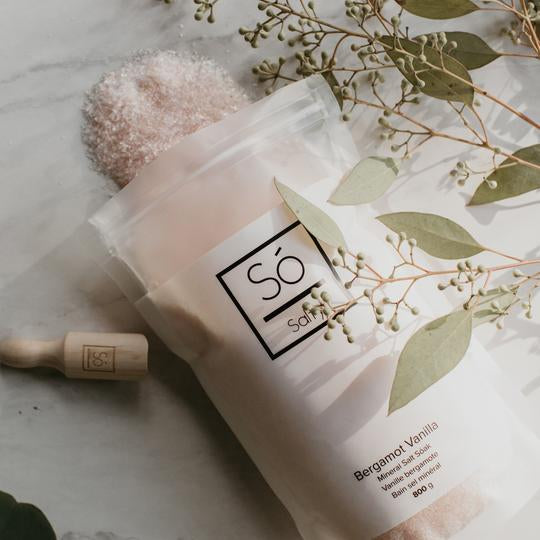 So Luxury - Salty Eucalyptus Rose Mineral Salt Soak