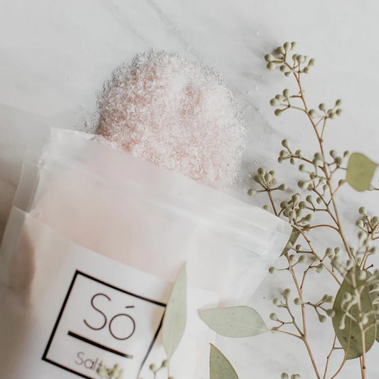 So Luxury - Salty Eucalyptus Rose Mineral Salt Soak