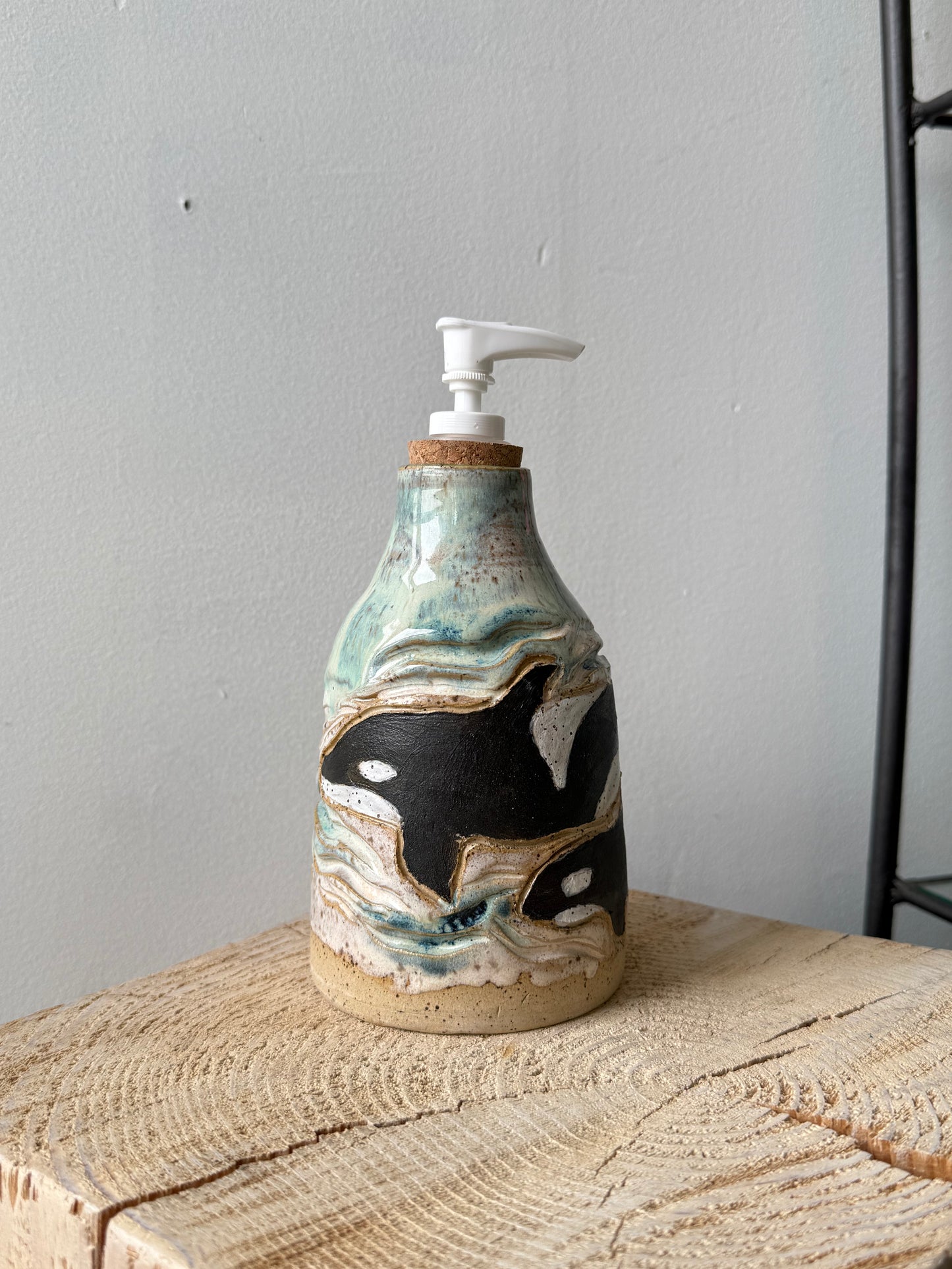 Anna Kashida Art & Ceramics - Soap Dispenser