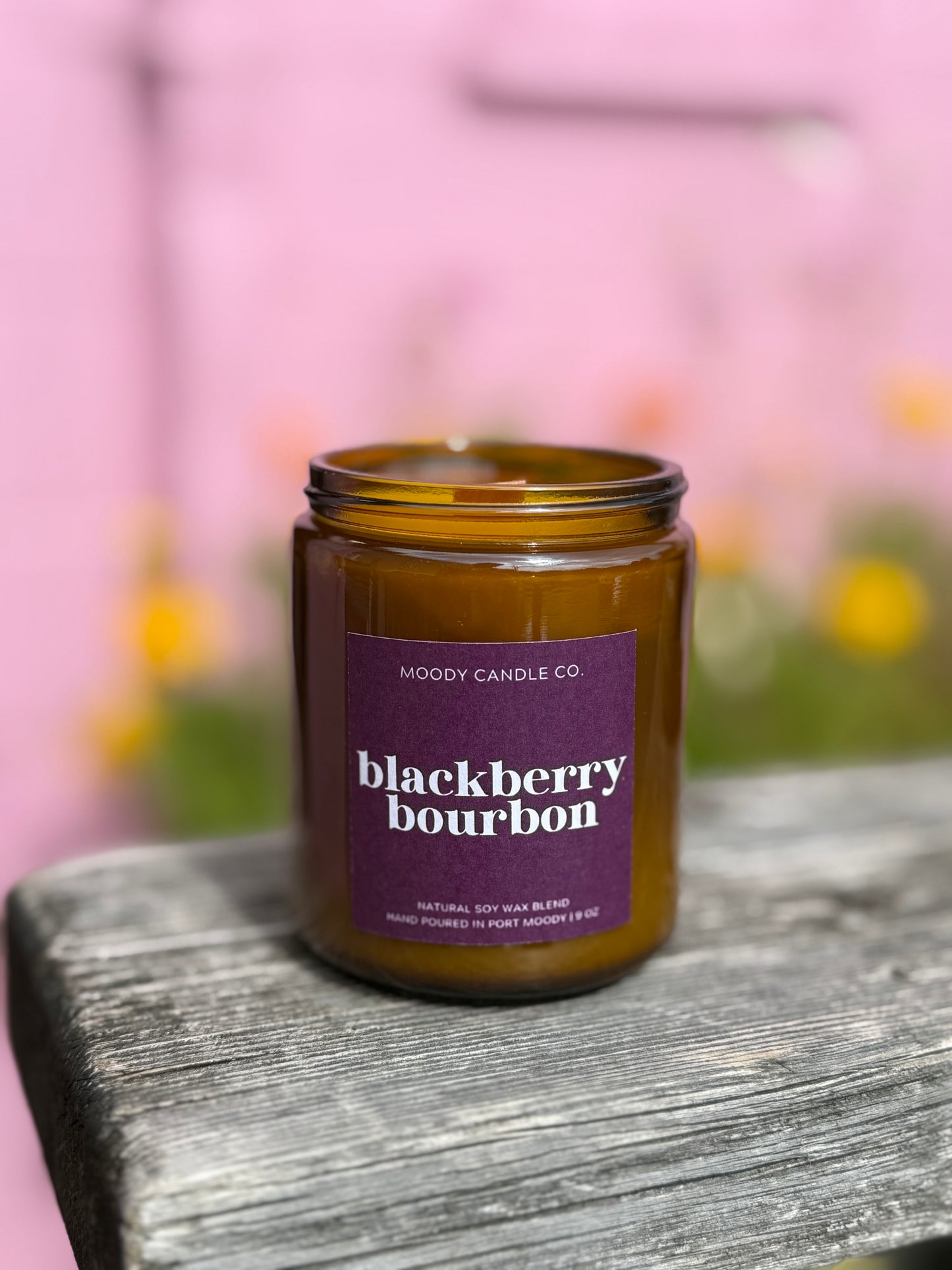 Moody Candle Co. - Blackberry Bourbon