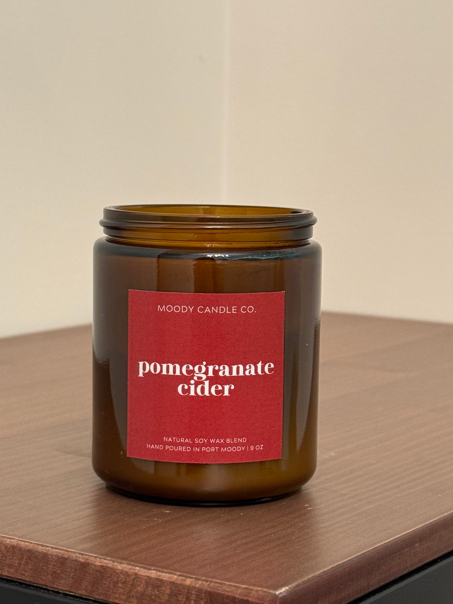 Moody Candle Co. - Pomegranate Cider