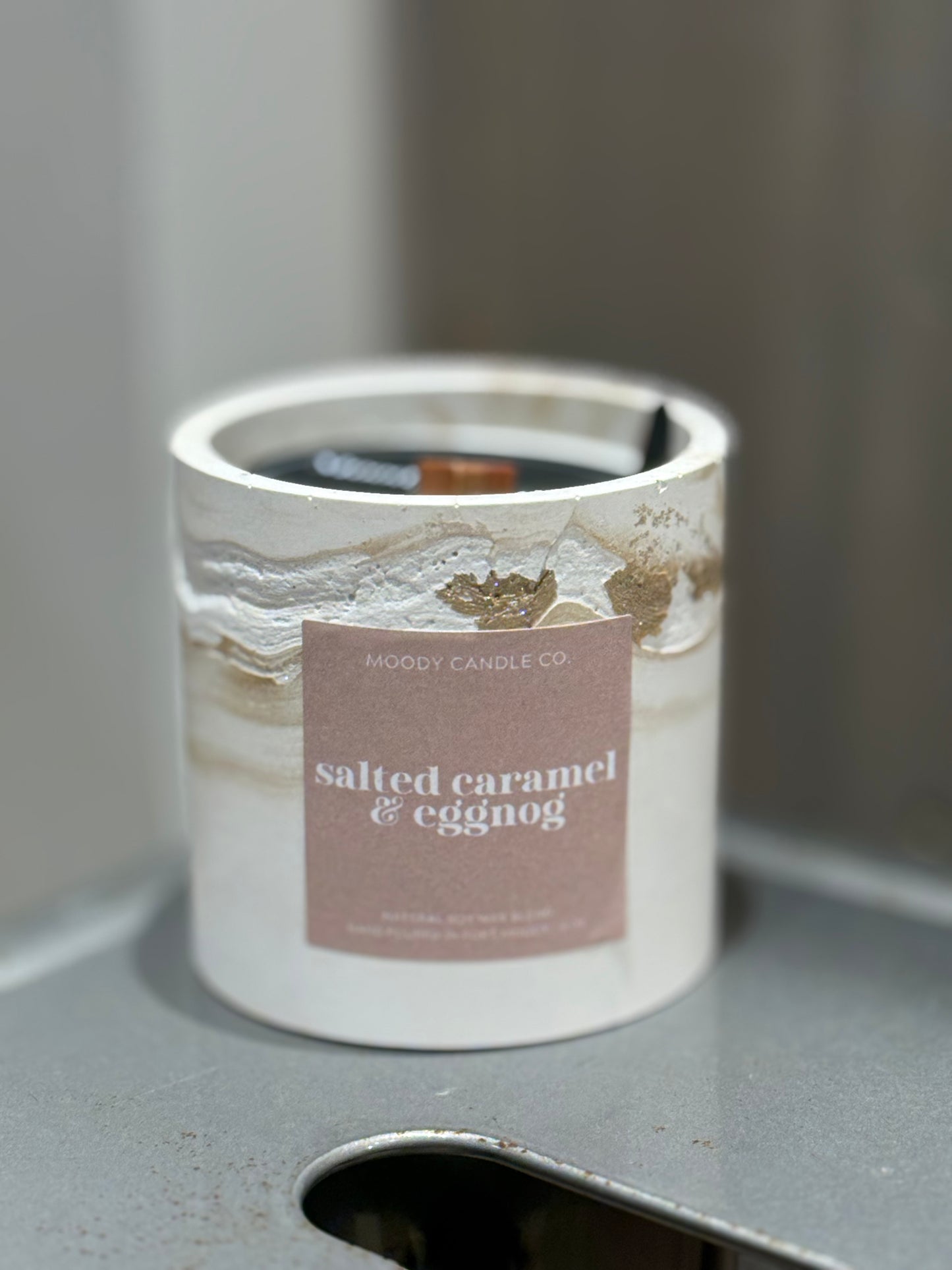 Moody Candle Co. - Salted Caramel & Eggnog