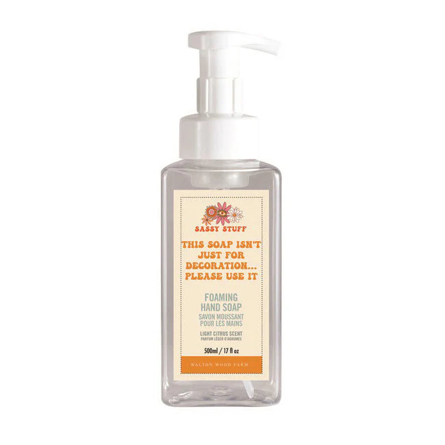 Walton Wood Farm - Sassy Stuff - Foaming Hand Soap