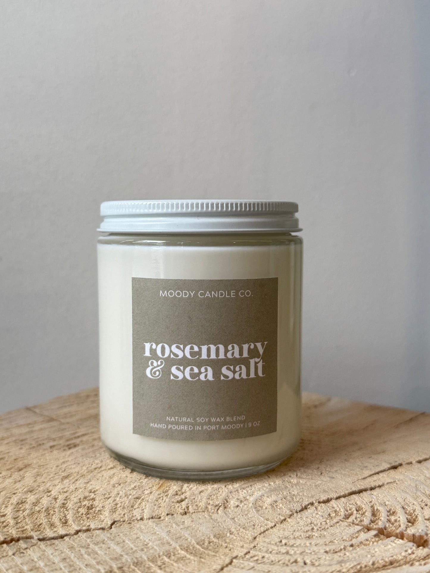 Moody Candle Co. - Rosemary & Sea Salt