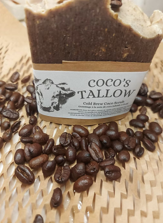 Coco's Tallow - Cold Brew Tallow Soap Bar