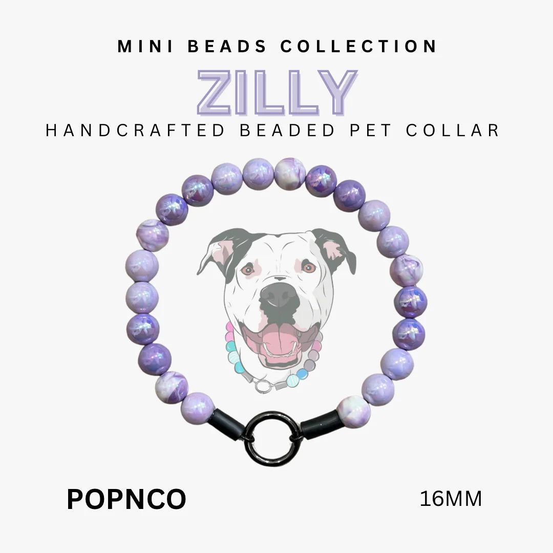 POPNCO Handcrafted Beaded Pet Collars - 18" Collars